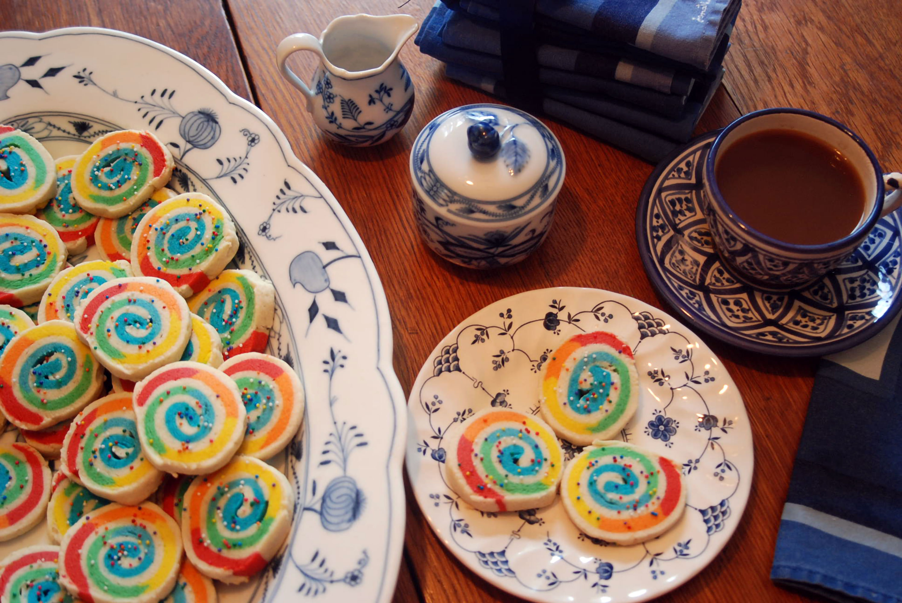 These gluten free rainbow cookies will take your sugar cookie game to a whole new level recipe by nancy tranter