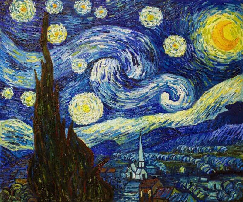 Vincent van Gogh "The Starry Night"
